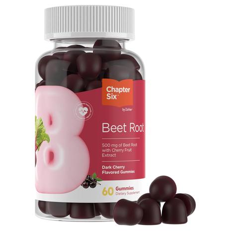 60 Zahler Beet Root Gummies