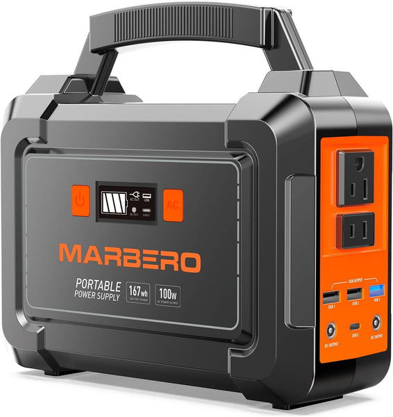 Marbero 200W Solar Portable Power Station