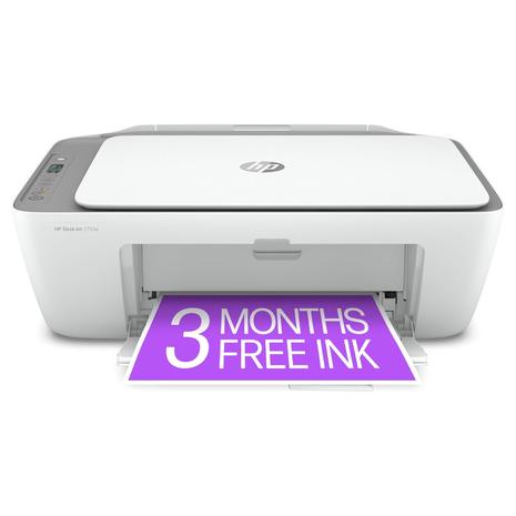 HP DeskJet Printer With 3 Months Free Ink