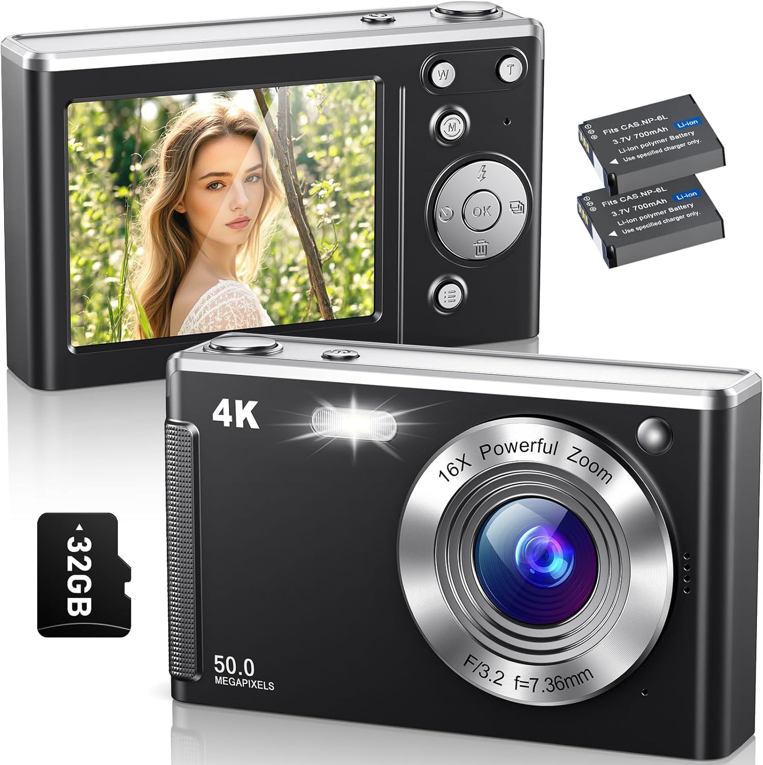 Rovemre M06 50MP 4K UHD Camera