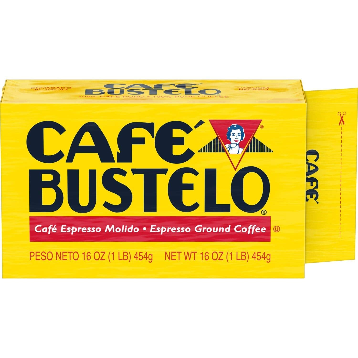 12-Pack 16-Oz Cafe Bustelo Espresso Dark Roast Ground Coffee Brick
