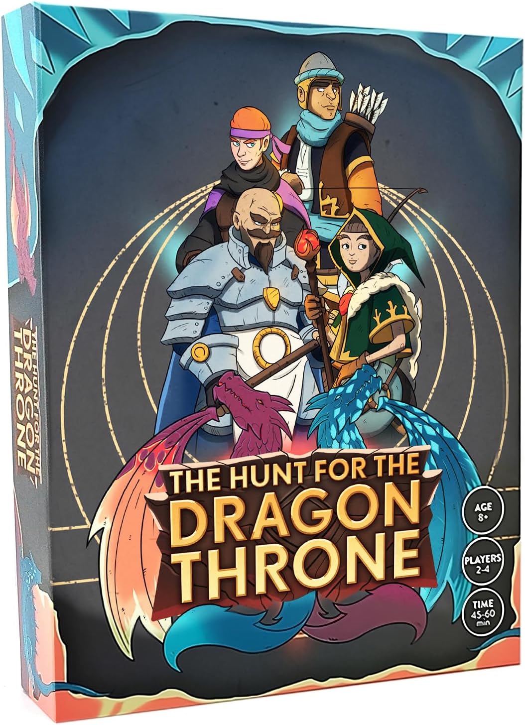 The Hunt for The Dragon Throne Family Board Game