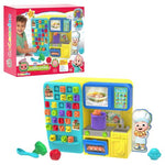 34 Piece Cocomelon Just Play Interactive Learning Kitchen Playset