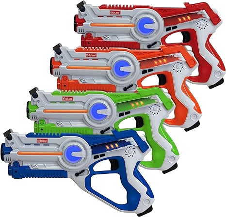 4 Laser Tag Guns Set