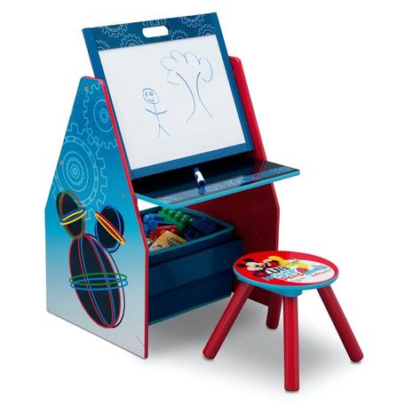 Kids Easel and Crafts Station