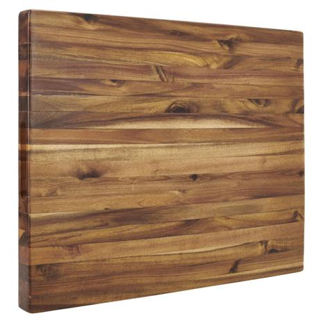 Architec XL 18″x 23″ Edge-Grain Acacia Cutting Board and Chop Block