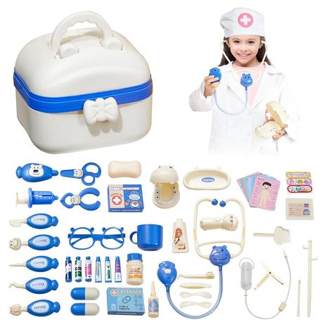 36-Piece Toddler Doctor & Dentist Playset