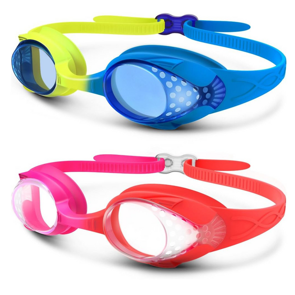 2 OutdoorMaster Kids Swim Goggles (6 Colors)