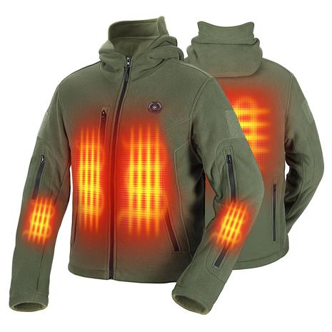 Heated Hooded Sweatshirt w/ 12V 20000mAh Battery Pack