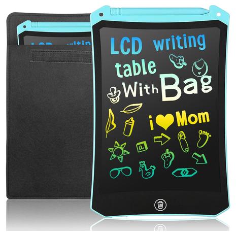 Kid's LCD Writing Table Doodle Board w/ Bag