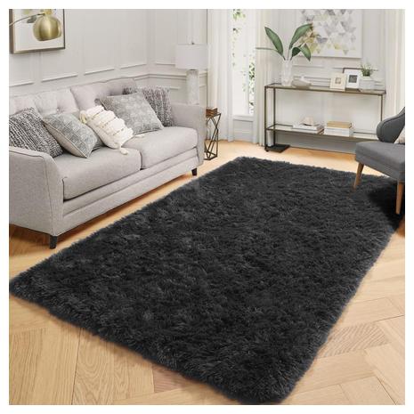 4x6 Washable Fluffy Area Rug