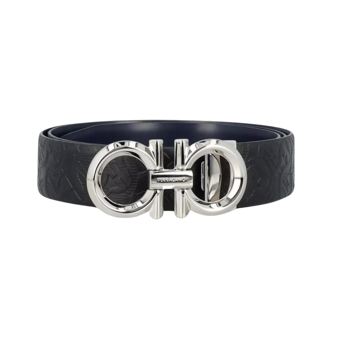 Ferragamo Reversible And Adjustable Gancini Belt