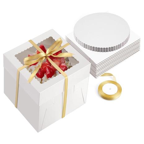 Cake & Cookies Boxes w/ Windows On Sale