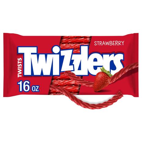 Twizzlers Twists Strawberry Flavored Licorice Candy