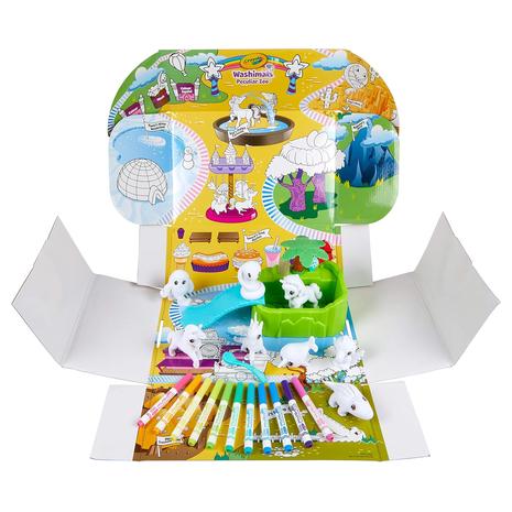 Crayola Washimals Peculiar Zoo Playset