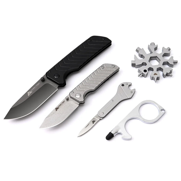 5-Piece Ozark Trail Folding Knife & Tool Set