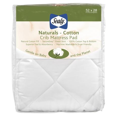 Sealy Quilted Crib Mattress Pad