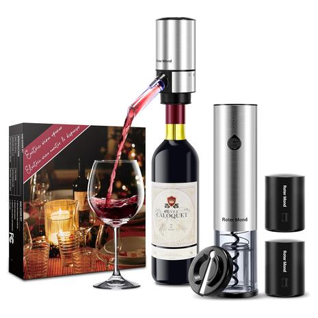 Electric Wine Opener Set w/ Electric Wine Decanter