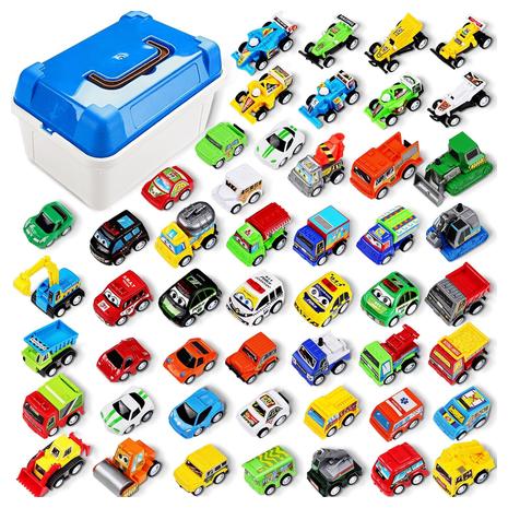 50 Pull Back Toy Cars