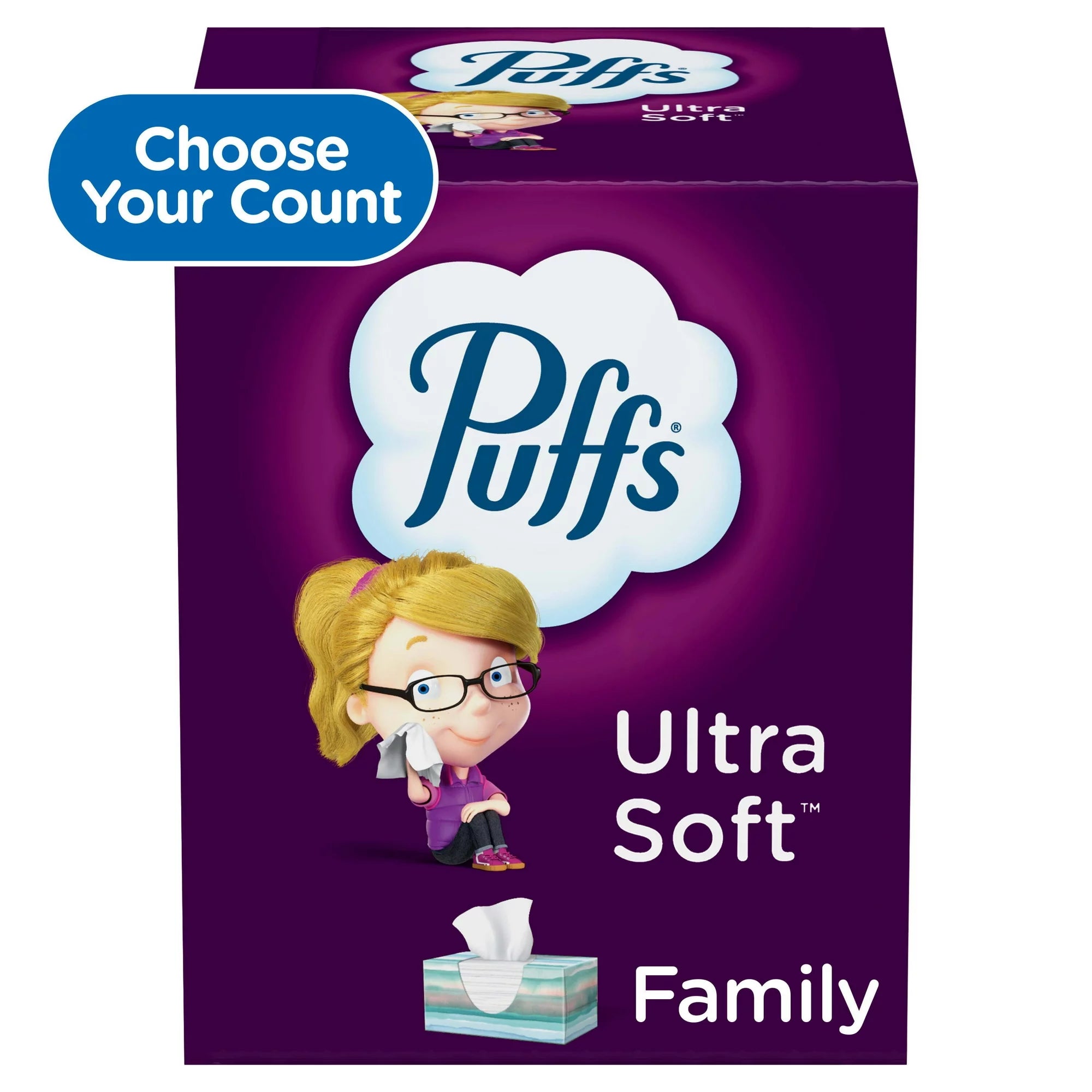 Save On Puffs Family Size Tissue Boxes