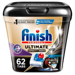 62-Ct Finish Ultimate Infinity Shine Dishwasher Pods