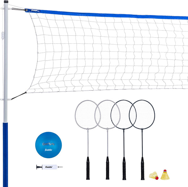 Conjunto de voleibol y bádminton de Franklin Sports