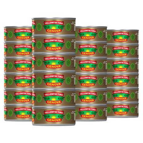 24 Cans of Genova Premium Yellowfin Tuna In Extra Virgin Olive Oil w/ Sea Salt