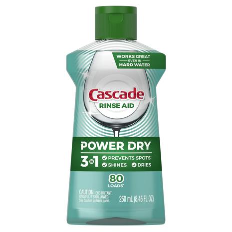 80 Loads Cascade Platinum Power Dry Dishwasher Rinse Aid + Earn $3 Walmart Cash