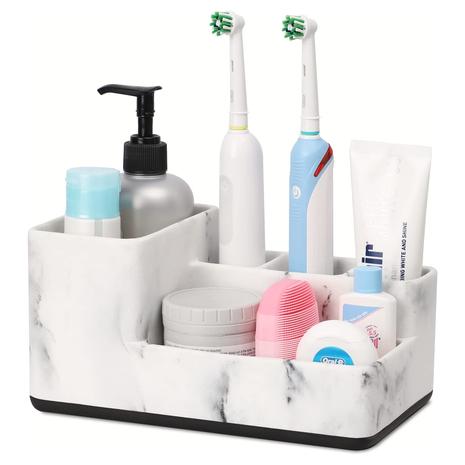 Multi-Slot Bathroom Organizer