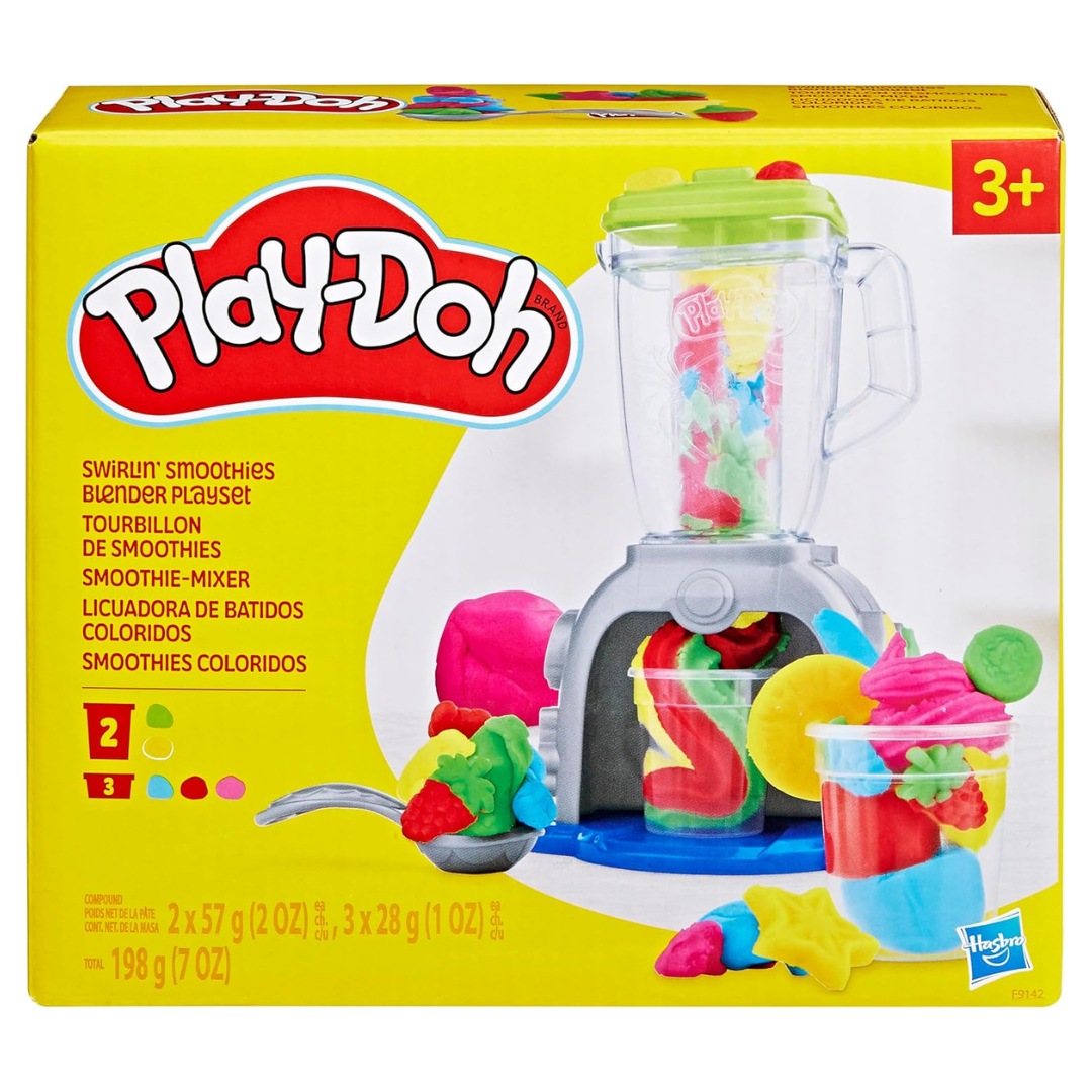 Play-Doh Swirlin' Smoothies Toy Blender Playset