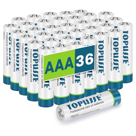 36-Count AAA Alkaline Batteries