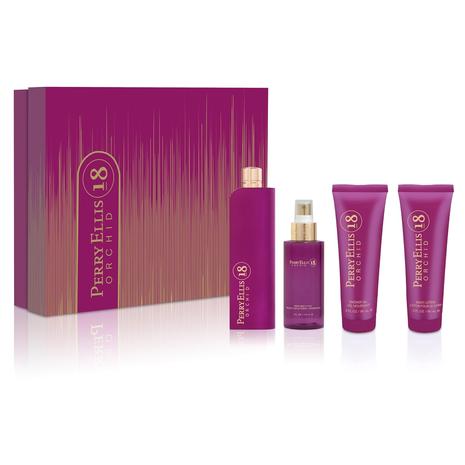 4-Piece Perry Ellis Orchid Fragrance Gift Set