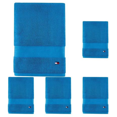 5 Tommy Hilfiger Solid Bath Towels