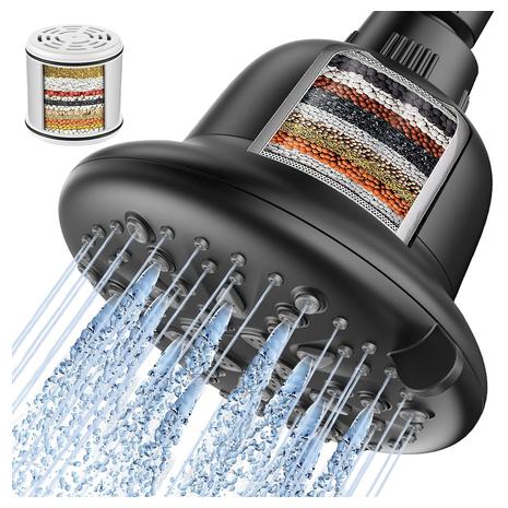 High Pressure Filtered Shower Head With 7 Modes