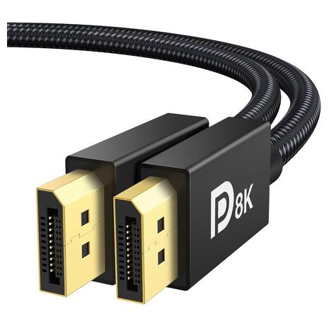 6.6FT iVanky VESA Certified 8K DisplayPort 1.4 Cable