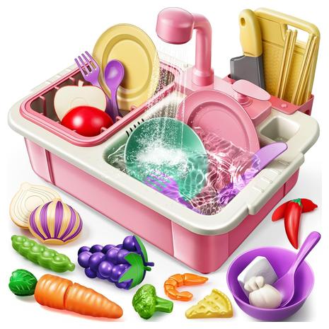 30-Piece Kitchen Sink Playset