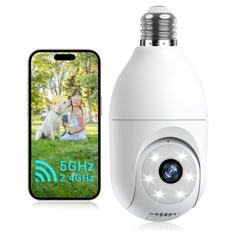 Wireless Light Bulb Security Camera