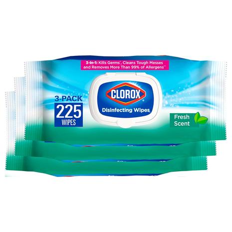 225-Count Clorox Bleach Free Disinfecting Wipes