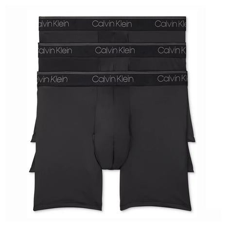 3 Calvin Klein Men's Stretch Boxer Briefs Underwear