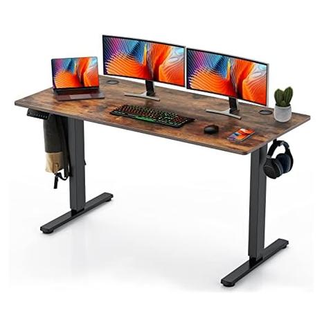 Adjustable Height Electric Standing Computer Desk