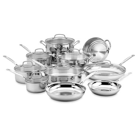 Cuisinart Chef's Classic 17-Piece Cookware Set