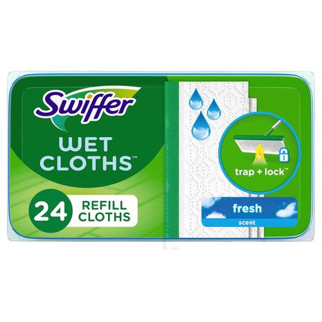 2-Pack of 24-Count Swiffer Sweeper Wet Mopping Cloths