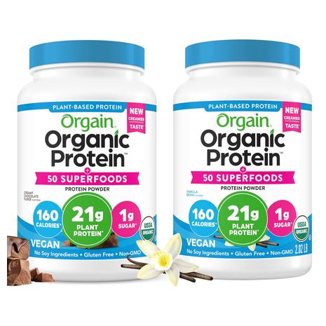 2lb Orgain Organic Vegan Protein Powder (OU)