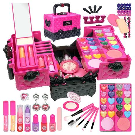 52 Piece Kids Safe and Washable Makeup Kit