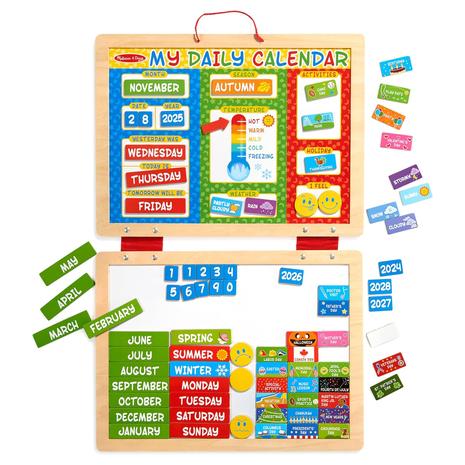 Melissa & Doug My First Daily Magnetic Activities Calendar