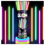 100-Pack Glow Sticks: Bracelets & Necklaces Party Favors