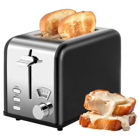 2-Slice Toaster With Extra Wide Slot & Removable Crumb Tray