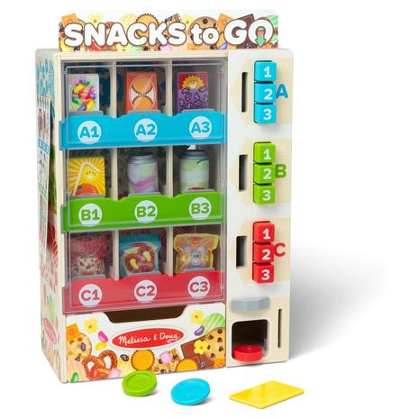 Melissa & Doug Sort, Stock, Select Wooden Vending Machine Play Set