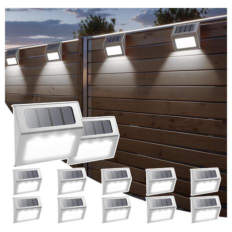 12 Solar Outdoor Fence Lights