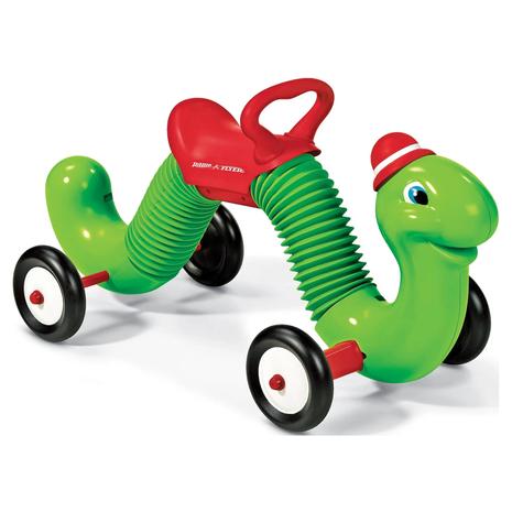 Radio Flyer Classic Bounce & Go Inchworm Ride-on Toy